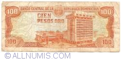 Image #2 of 100 Peso Oro 1991