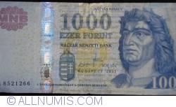 Image #1 of 1000 Forint 2011