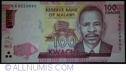 Image #1 of 100 Kwacha 2016 (1. I.)
