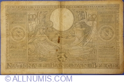 Image #2 of 100 Francs / 20 Belgas1935 (13. XI.)