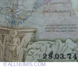 100 Francs 1974 (28. III.)