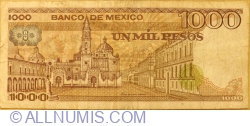 Image #2 of 1000 Pesos 1984 (7.VIII.) - Serie VA