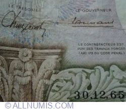100 Franci 1965 (30. XII.)