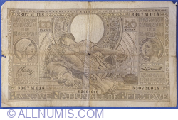 Image #1 of 100 Francs / 20 Belgas 1937 (10. III.)