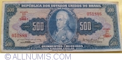 Image #1 of 500 Cruzeiros ND (1962)