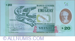 20 Pesos Uruguayos 2020