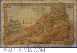 Image #1 of 20 Francs 1948 (29. I.)