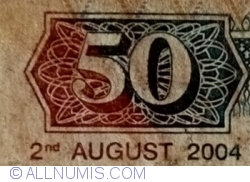 50 Shillings 2004 (2. VIII.)