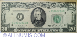 Image #1 of 20 Dollars 1950A