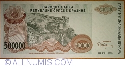 Image #1 of 500 000 Dinari 1993