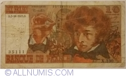 Image #1 of 10 Francs 1975 (2. X.)