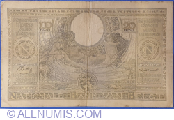 100 Francs / Frank = 20 Belgas 1937 (23. II.)