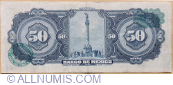 Image #2 of 50 Pesos 1963 (24. IV.) - Serie AKW