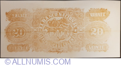 Image #2 of 20 Pesos 1900 (30. IX.)