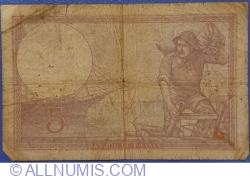 Image #2 of 5 Francs 1927 (1. VI.)