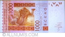 Image #2 of 1000 Francs 2003/2014