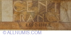 100 Francs 1948 (15. VII.)