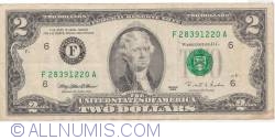Image #1 of 2 Dollars 1995 - F