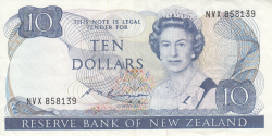 10 Dollars ND (1985-1989)
