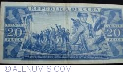 Image #2 of 20 Pesos 1989