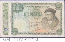 Image #1 of 1000 Pesetas 1946 (19. II) - Reproducere