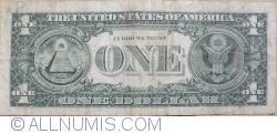 Image #2 of 1 Dollar 1969B - B