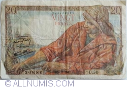 Image #1 of 20 Francs 1942 (5. XI.)