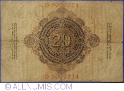 20 Mark 1908 (7. II.) - D