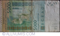 Image #2 of 5000 Francs 2003/(20)04