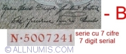 50 Reichsmark 1933 (30. III.) - B (serie cu 7 cifre)