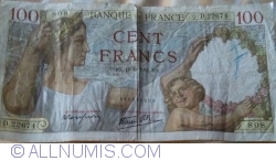Image #1 of 100 Francs 1941 (19. VI.)