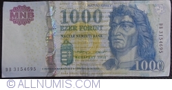 Image #1 of 1000 Forint 2015