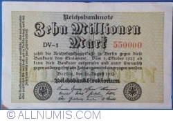 10 Millionen (10 000 000) Mark 1923 (22. VIII.) - 4