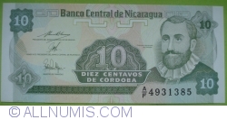 Image #1 of 10 Centavos ND(1991) - signature 1