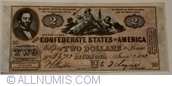 Image #1 of 2 Dollars 1862 - Counterfeit