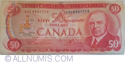 50 Dolari 1975 - semnături Lawson-Bouey