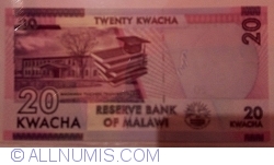 Image #2 of 20 Kwacha 2015 (1. I.)