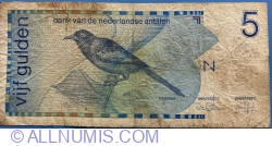 Image #1 of 5 Gulden 1986 (31. III.)