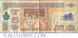 Image #2 of 5 Quetzales 2013 (20. III.)