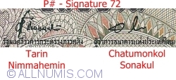20 Baht BE 2524 (1981) - semnături Tarin Nimmahemin / Chatumonkol Sonakul (72)