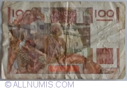 Image #2 of 100 Franc 1954 (1. VI.)