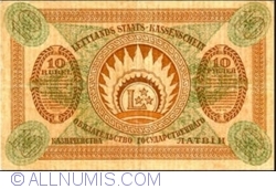 10 Rubli 1919