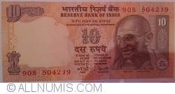 Image #1 of 10 Rupees ND (1996) R - semnătură Reddy (89)