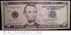 Image #1 of 5 Dolari 2006 (L12)