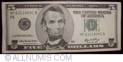 Image #1 of 5 Dolari 2006 (F6)