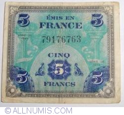 Image #1 of 5 Francs 1944