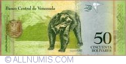 Image #2 of 50 Bolivares 2007 (20. III.)