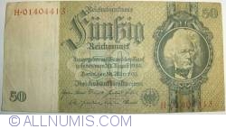 Image #1 of 50 Reichsmark 1933 (30. III.) (1945)