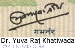 50 Rupees ND (2010) - Sign Dr. Yuba Raj Khatiwada