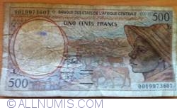 Image #1 of 500 Francs (20)00